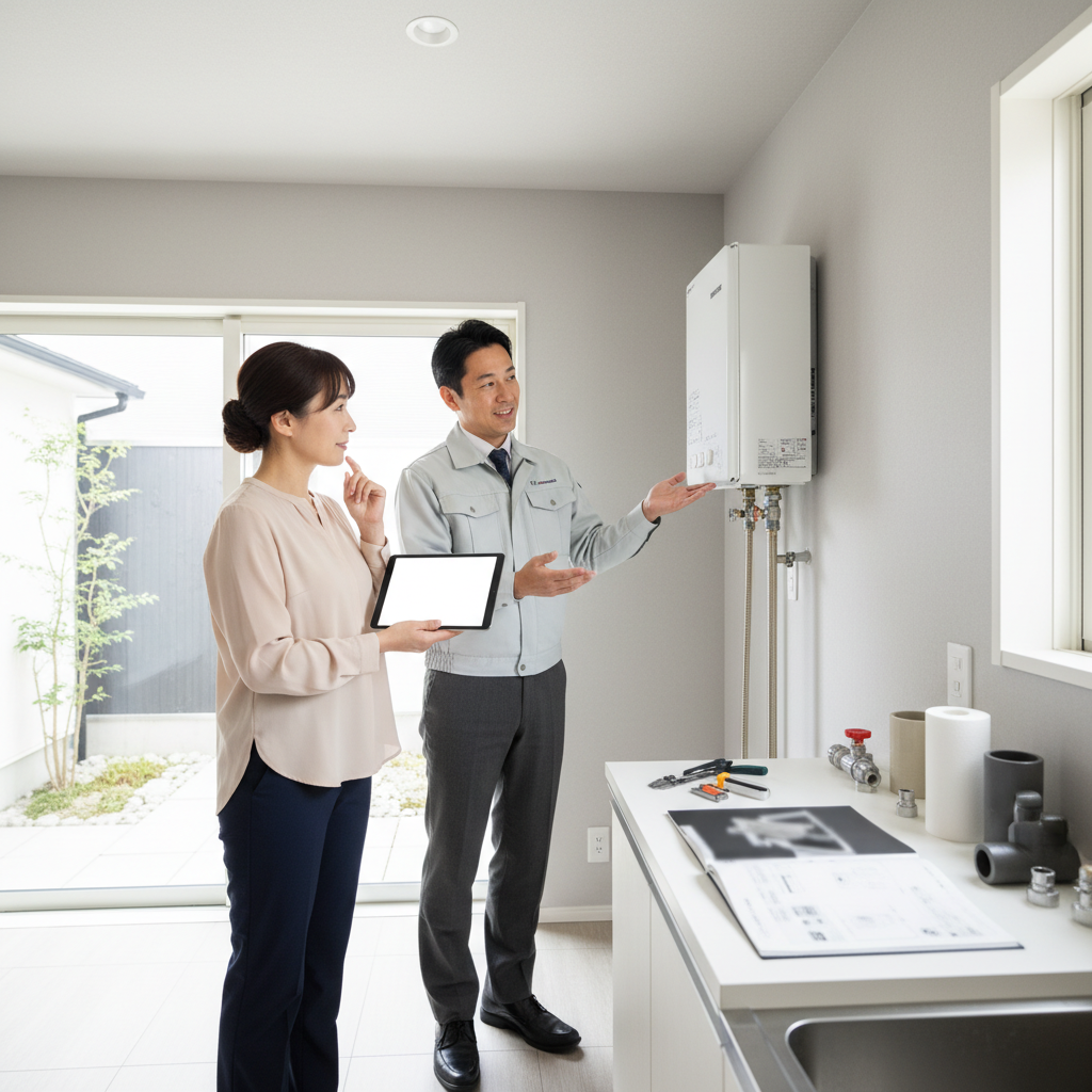 給湯器の交換はどこに頼めばいいですか？に関する画像