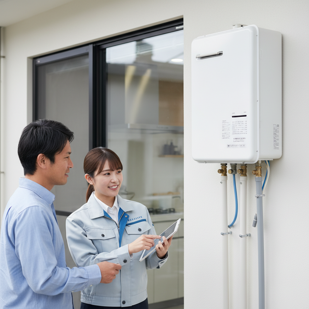 給湯器の交換はどこに頼めばいいですか？に関する画像