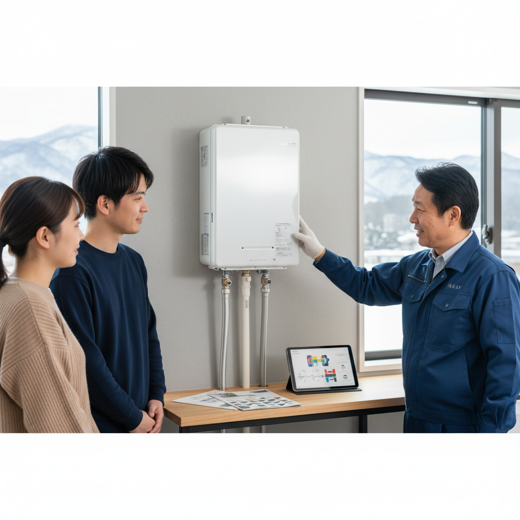 砺波市で給湯器交換を検討する際の重要ポイントに関する画像