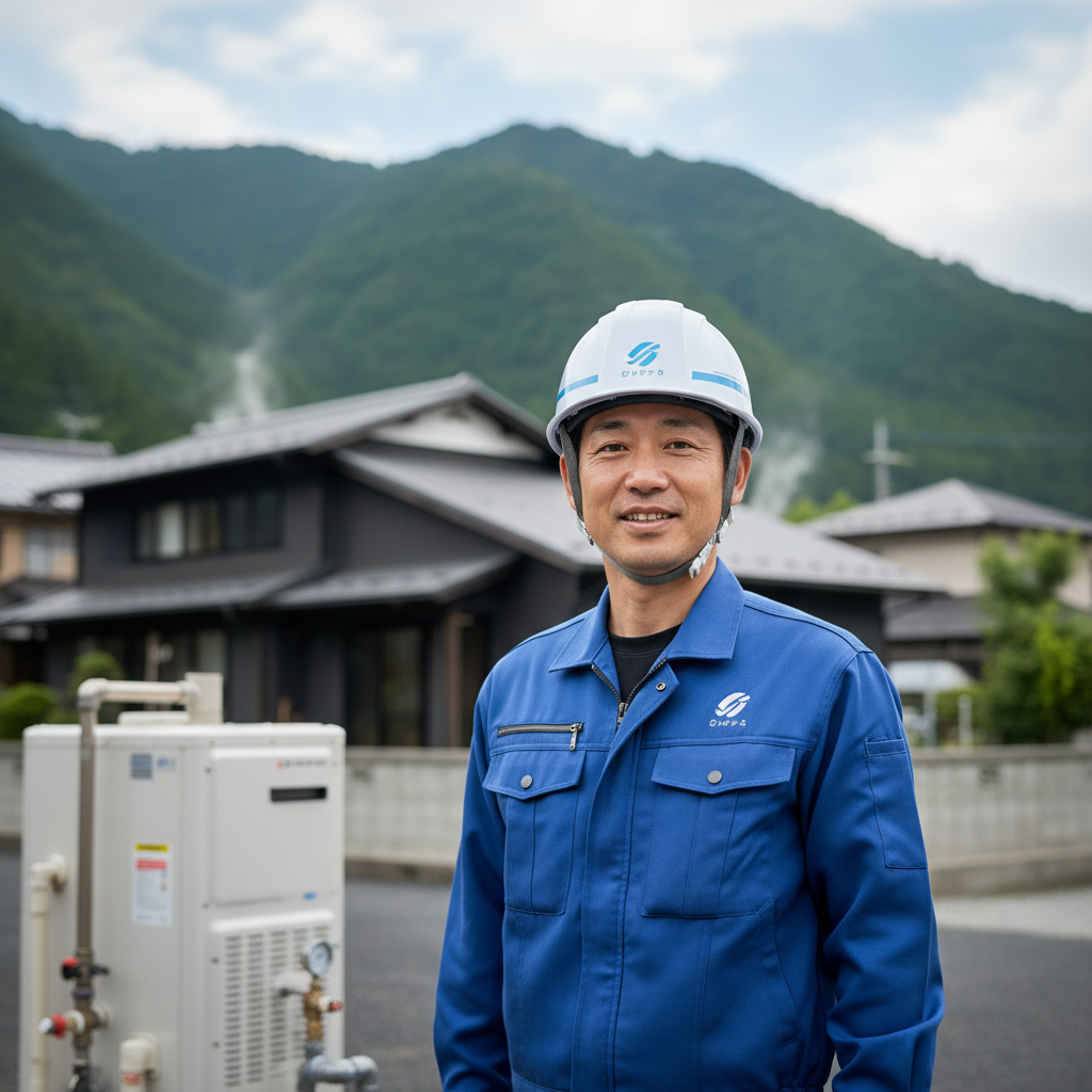 新潟の給湯器・ボイラー専門の職人