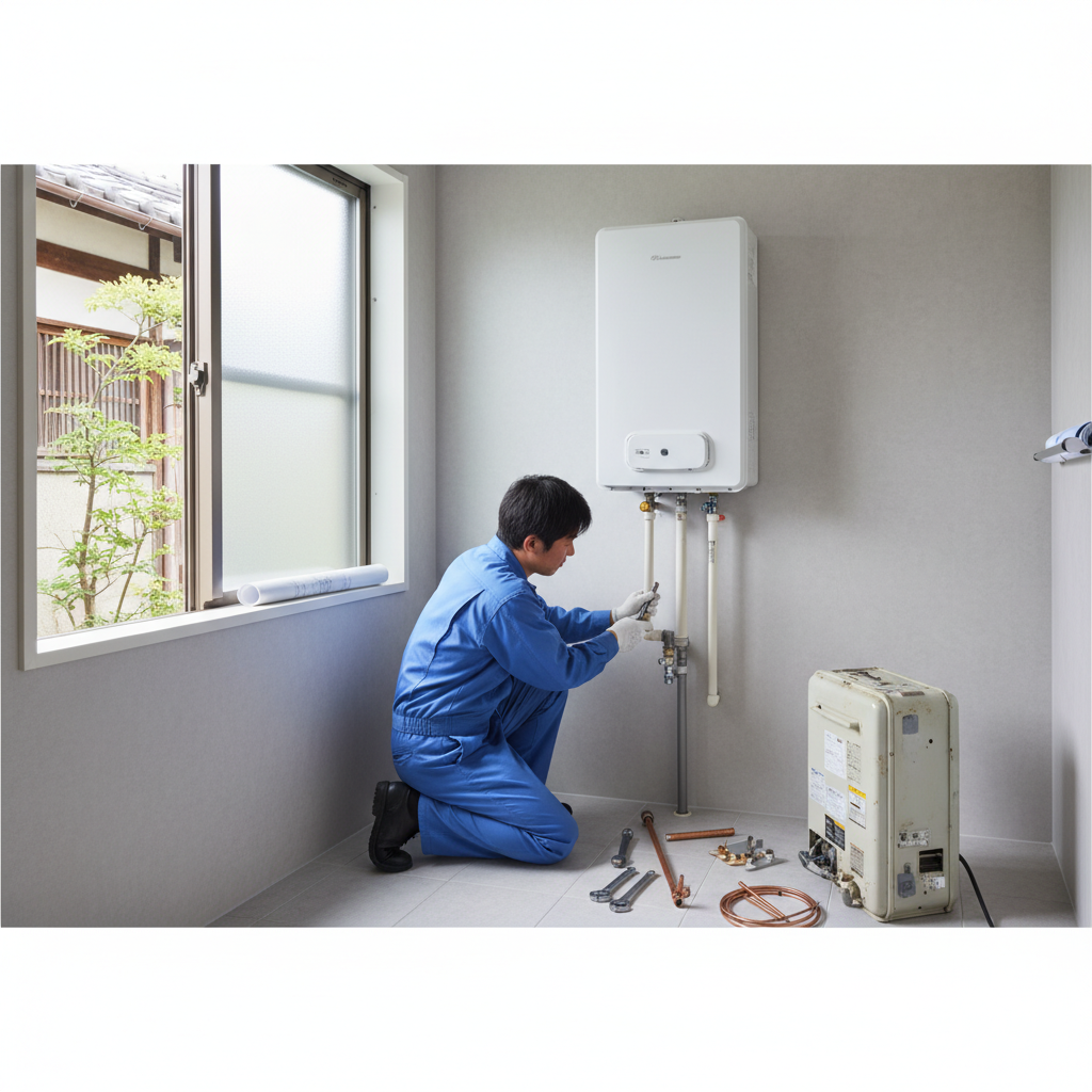 給湯器交換の平均費用はいくらですか？に関する画像