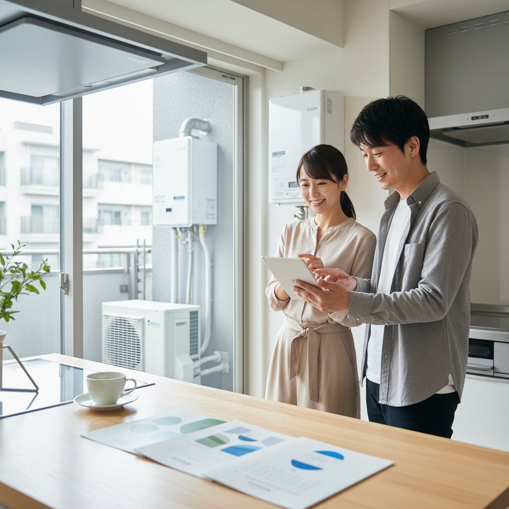 給湯器の買い替えに補助金は出ますか？対象機種と条件に関する画像