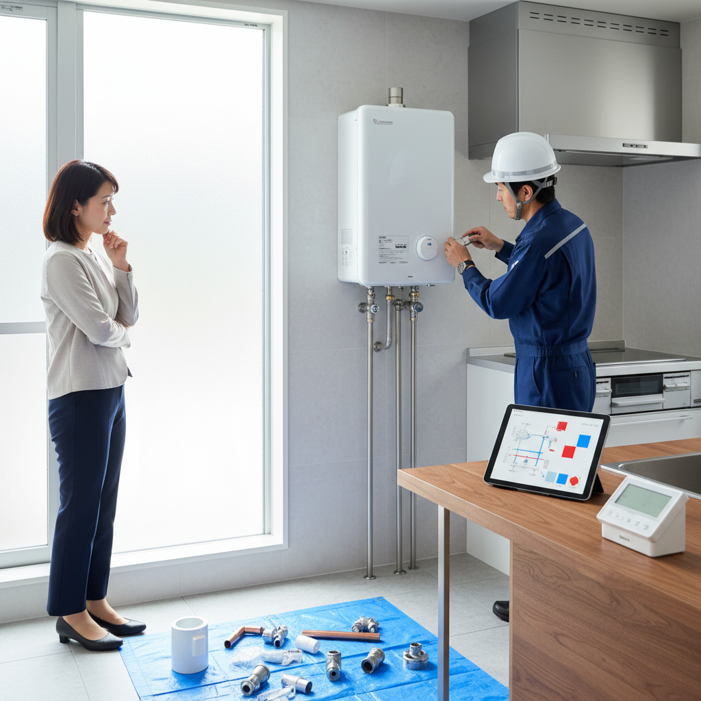 給湯器交換の平均費用はいくらですか？に関する画像