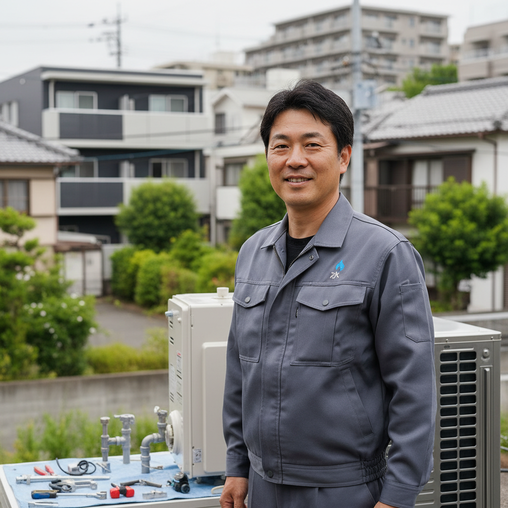 千葉の給湯器・ボイラー専門の職人