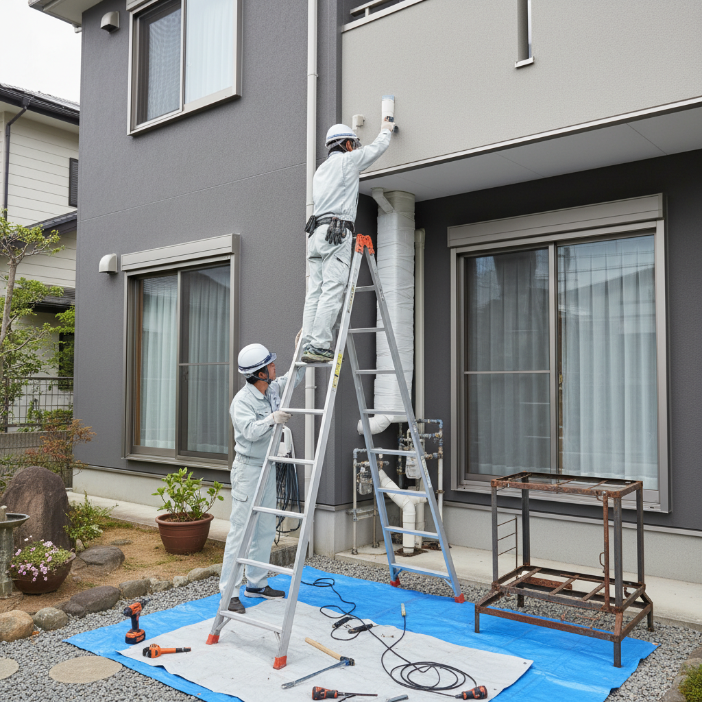 追加費用が発生する可能性がある設置環境に関する画像