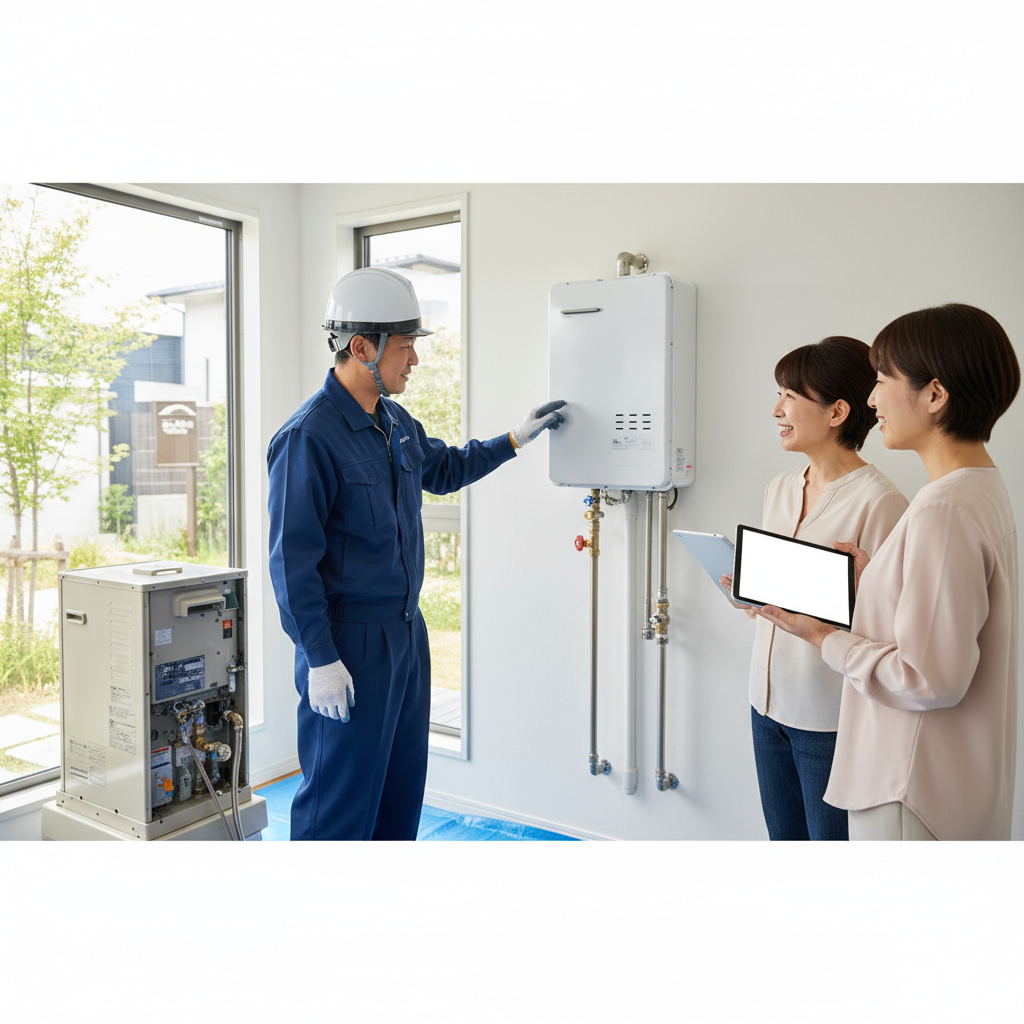 給湯器交換の平均費用はいくらですか？に関する画像