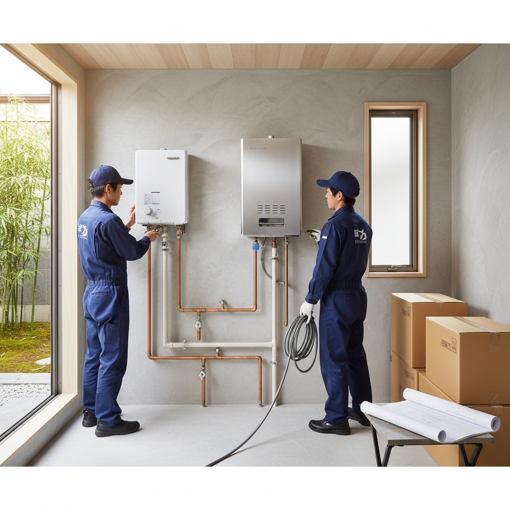 香取市での給湯器交換の相場に関する画像