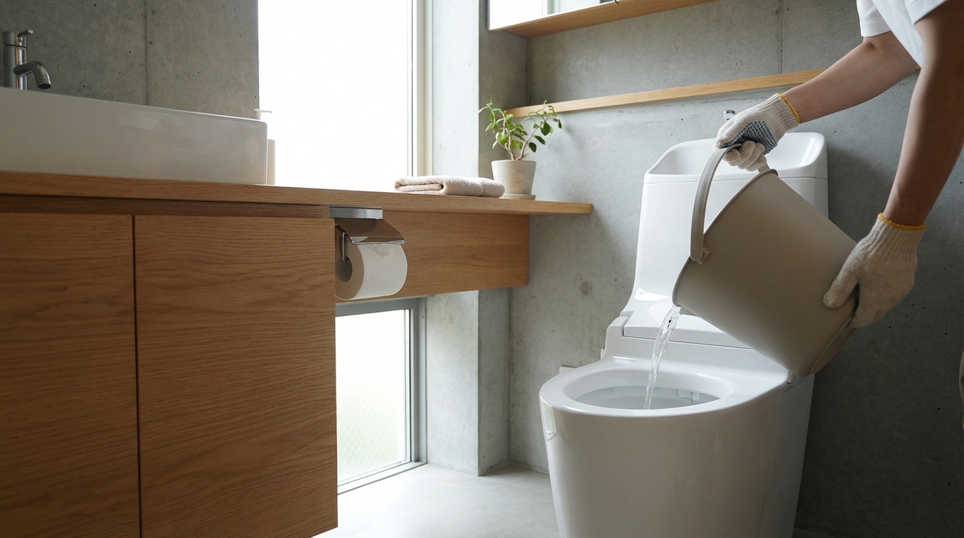 自分でできるトイレつまりの解消方法とは？に関する画像