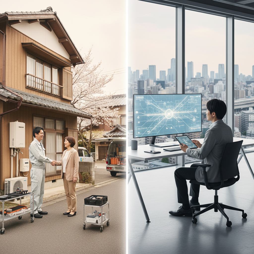 地元密着型とネット系業者の違いとメリットに関する画像