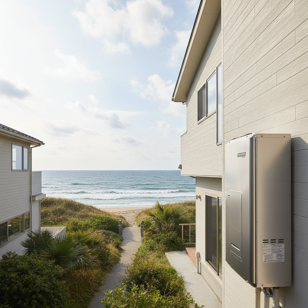 いすみ市ならではの地域特性と給湯器への影響に関する画像