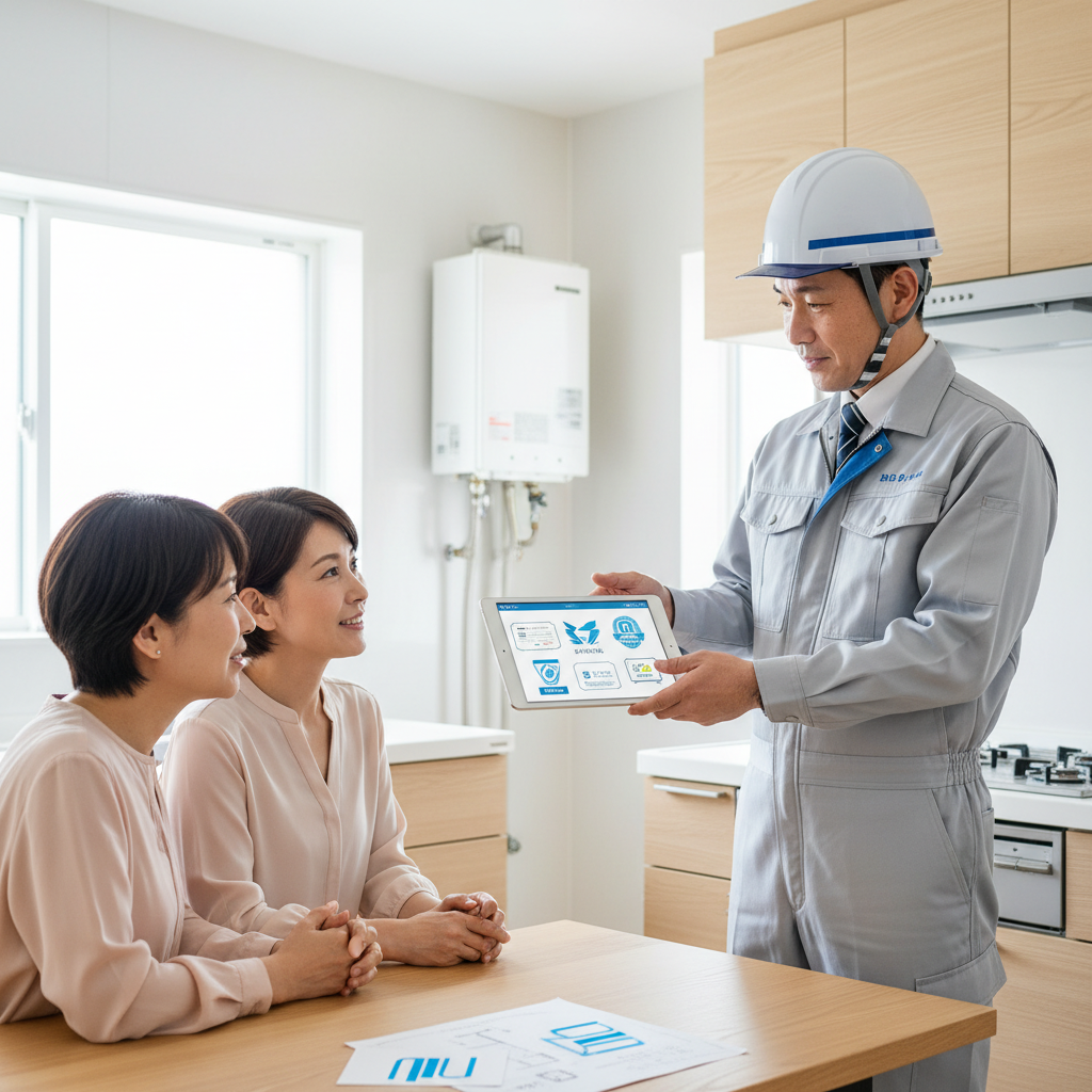 資格の有無とアフターサービスの確認に関する画像