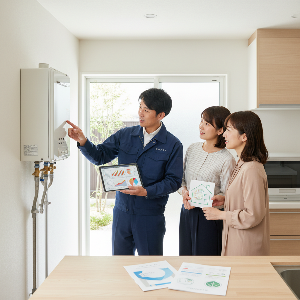 給湯器交換の平均費用はいくらですか？に関する画像