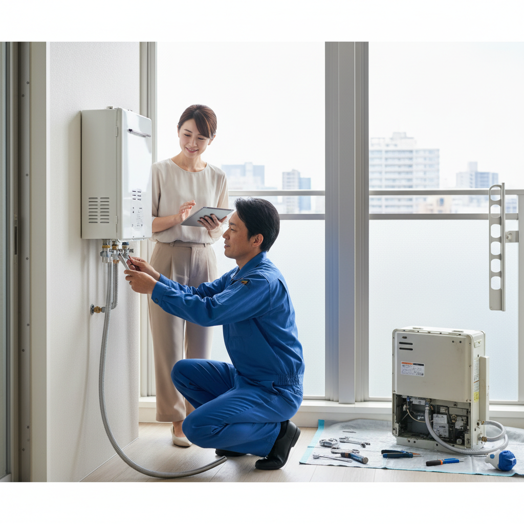 給湯器交換の平均費用はいくらですか？に関する画像