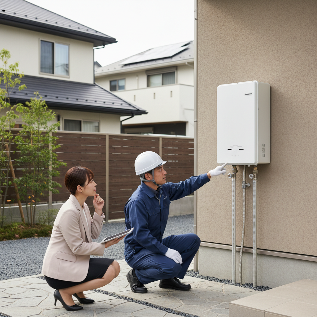 給湯器本体と工事費の適正価格に関する画像