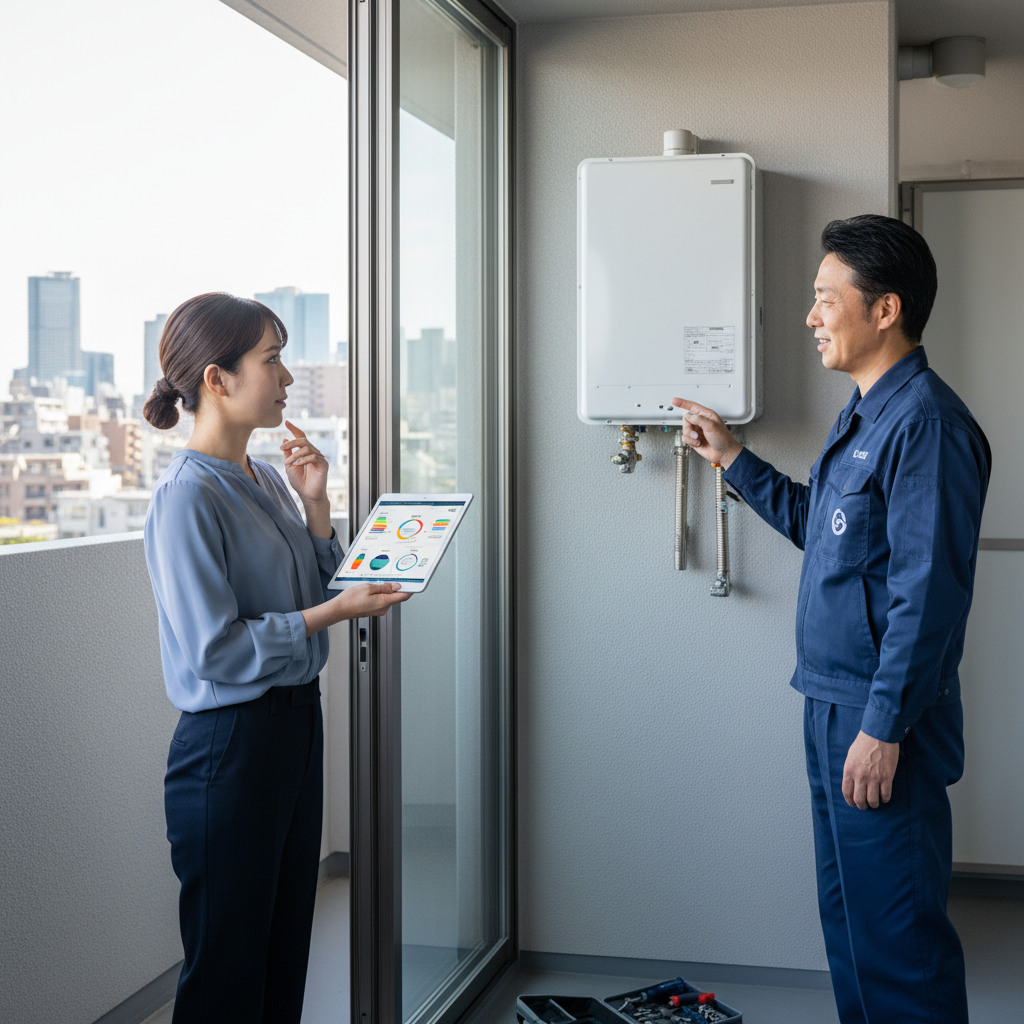 新宿区で給湯器交換を検討する際の重要ポイントに関する画像