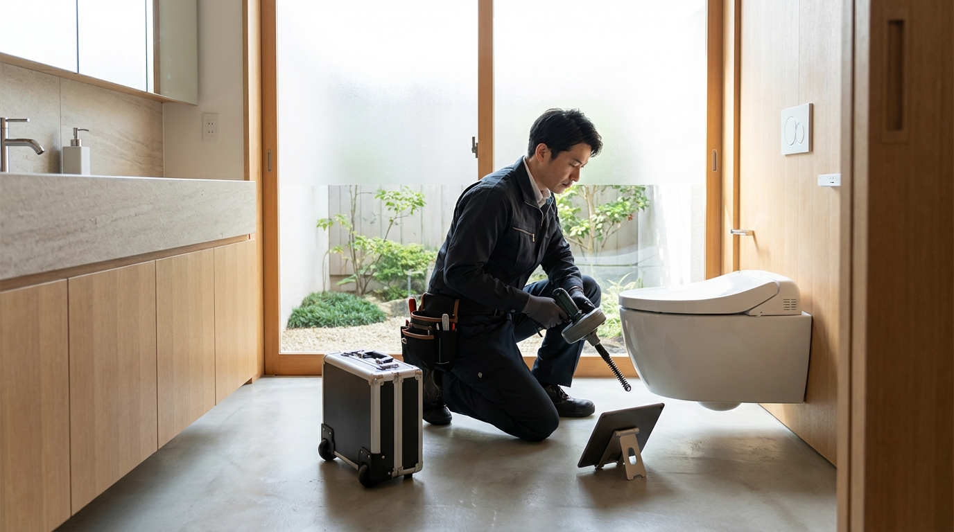 美咲町でのトイレつまり修理修理料金に関する画像