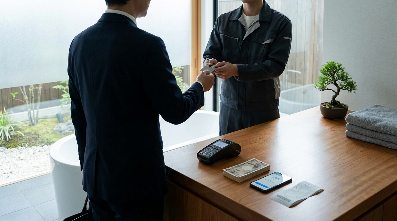 お支払い方法についてに関する画像