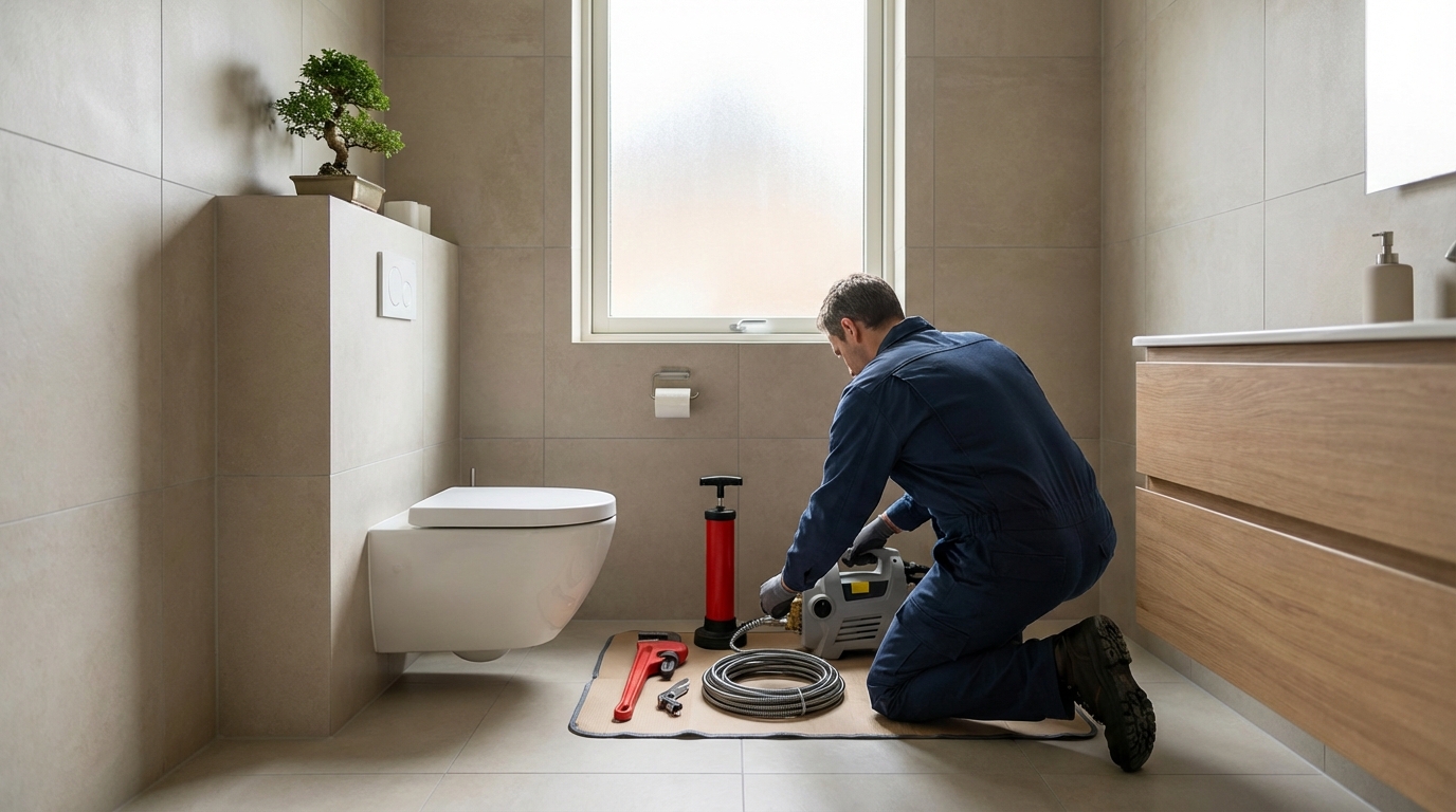井原市でのトイレつまり修理修理料金に関する画像