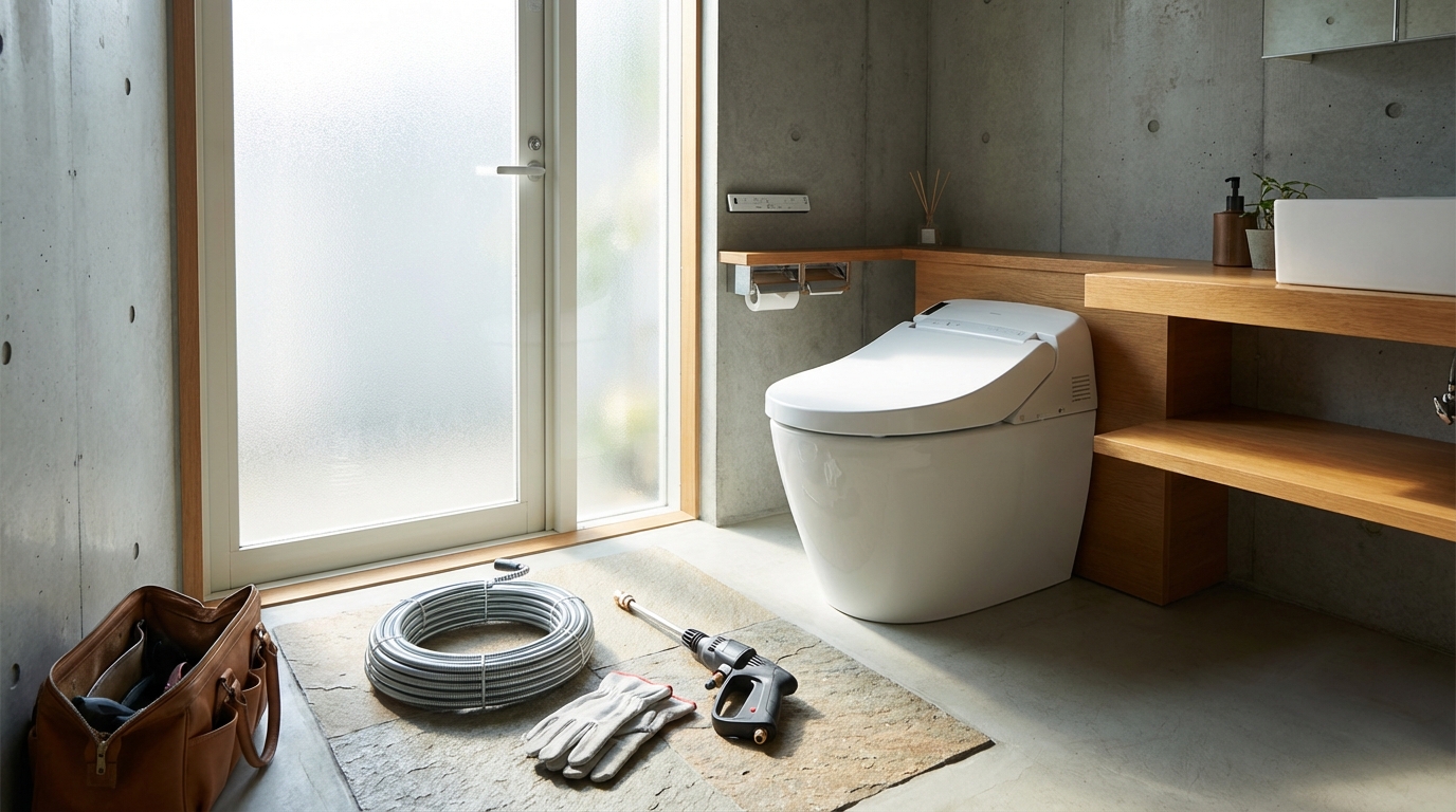 新庄村でのトイレつまり修理修理料金に関する画像