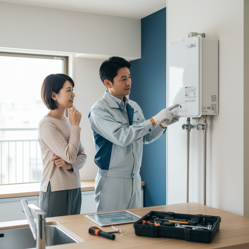 給湯器の交換はどこに頼めばいいですか？選び方の鉄則に関する画像