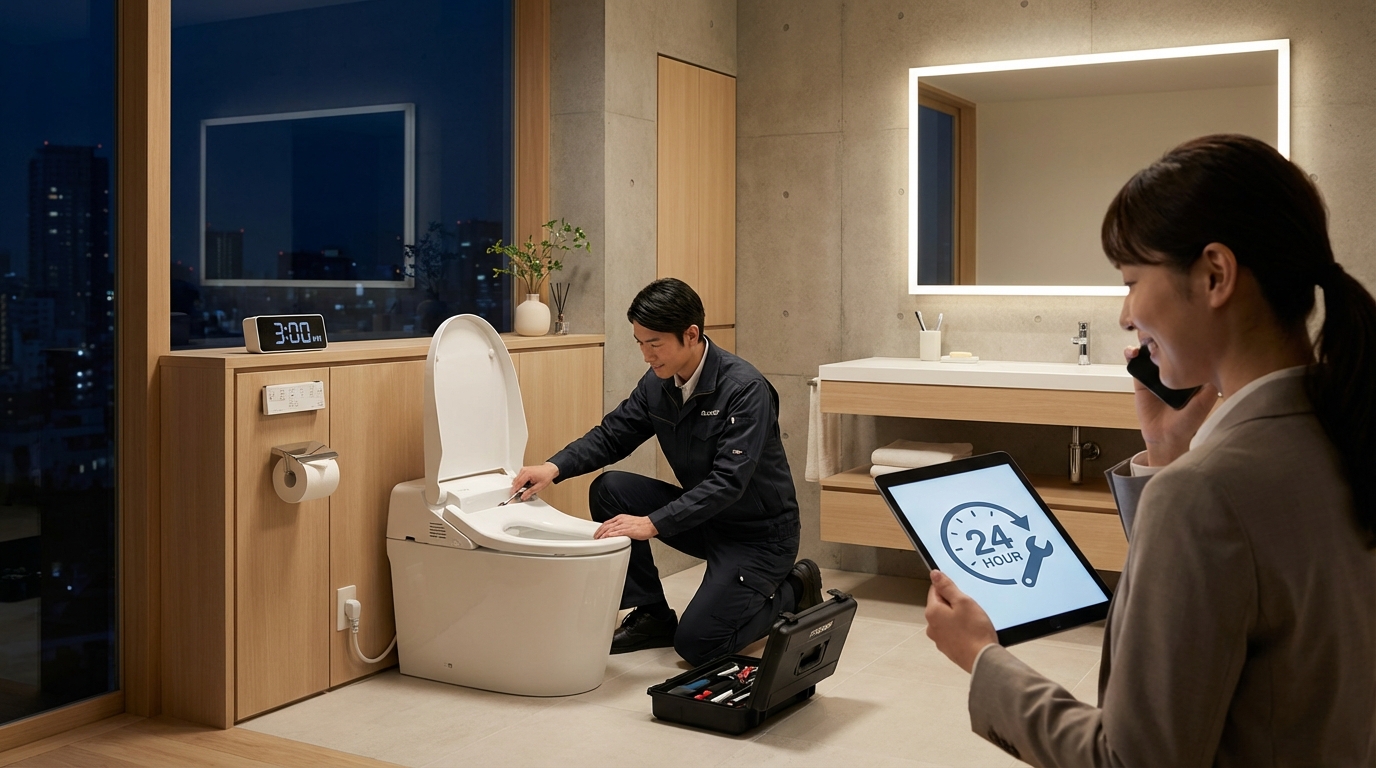 深夜・早朝・休日の緊急対応についてに関する画像