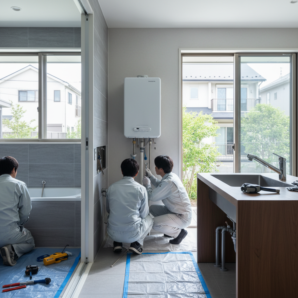 ニッカホーム 給湯器交換の対応エリアと特徴に関する画像