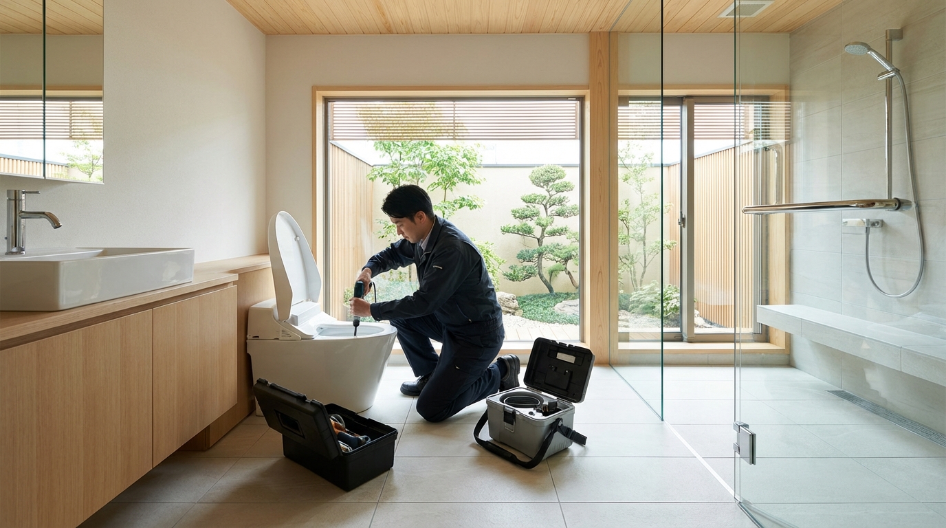 久慈市でのトイレつまり修理修理料金に関する画像