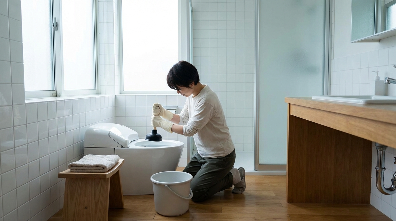 自分で試せる応急処置（修理到着までの間に）に関する画像