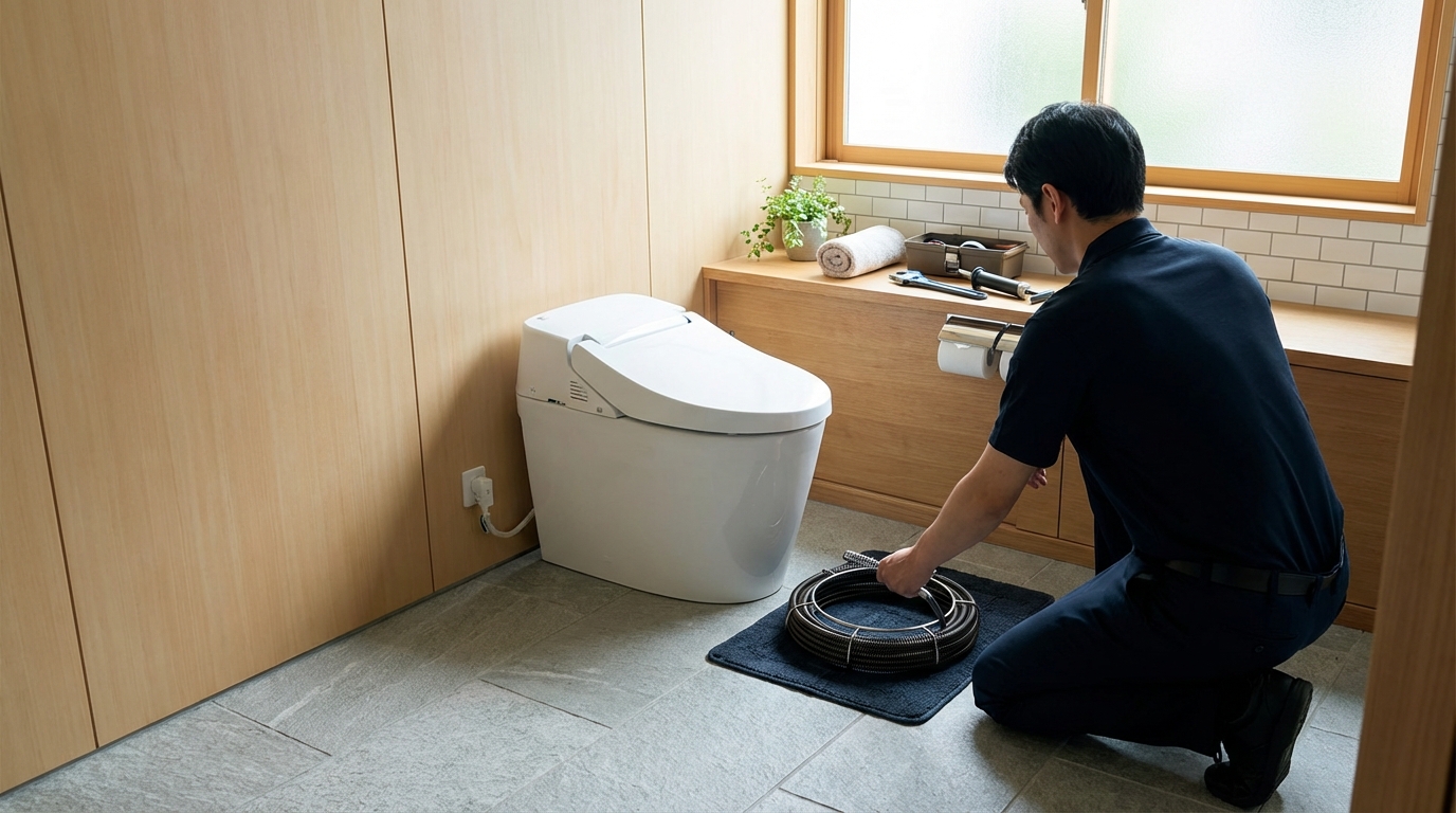 宮古市でのトイレつまり修理修理料金に関する画像