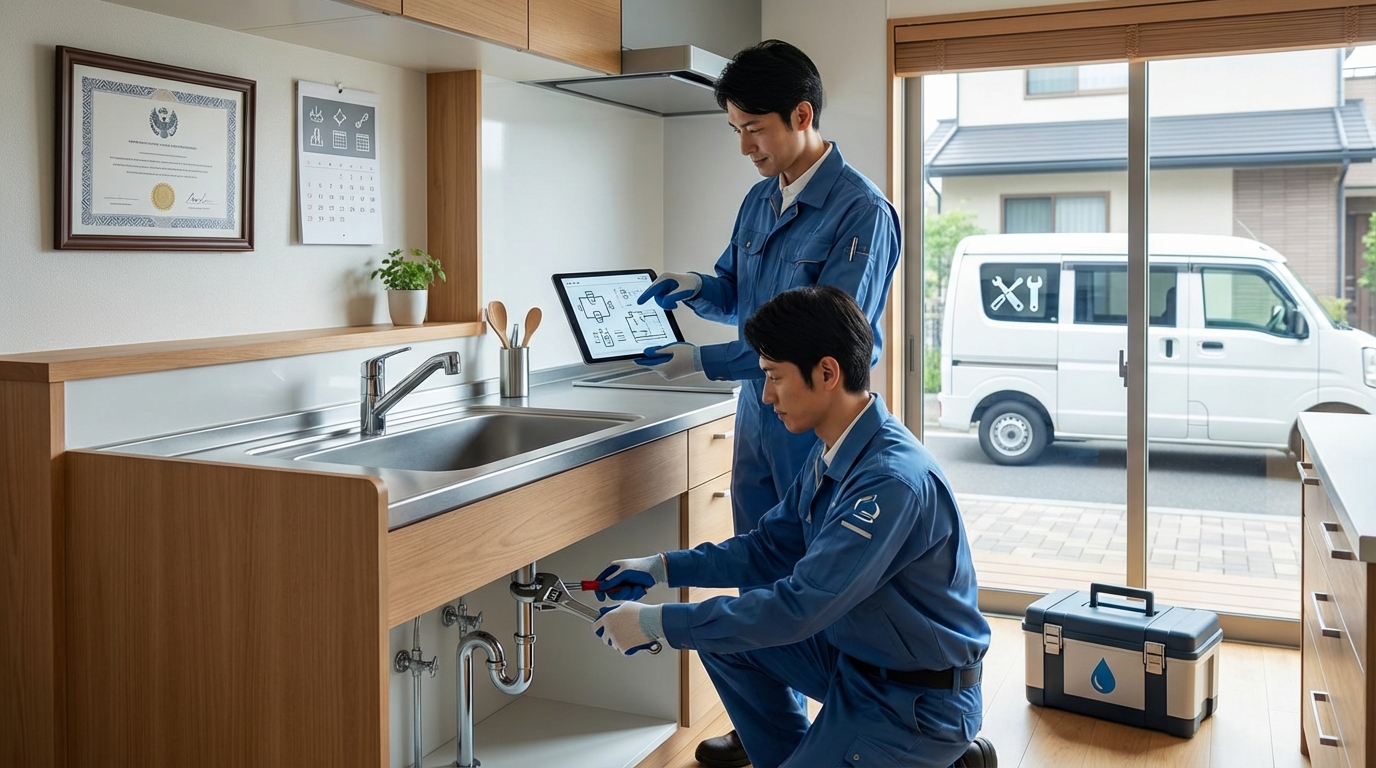 水道局指定工事店とはに関する画像