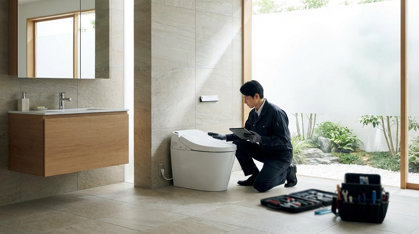 一関市でのトイレつまり修理修理料金に関する画像