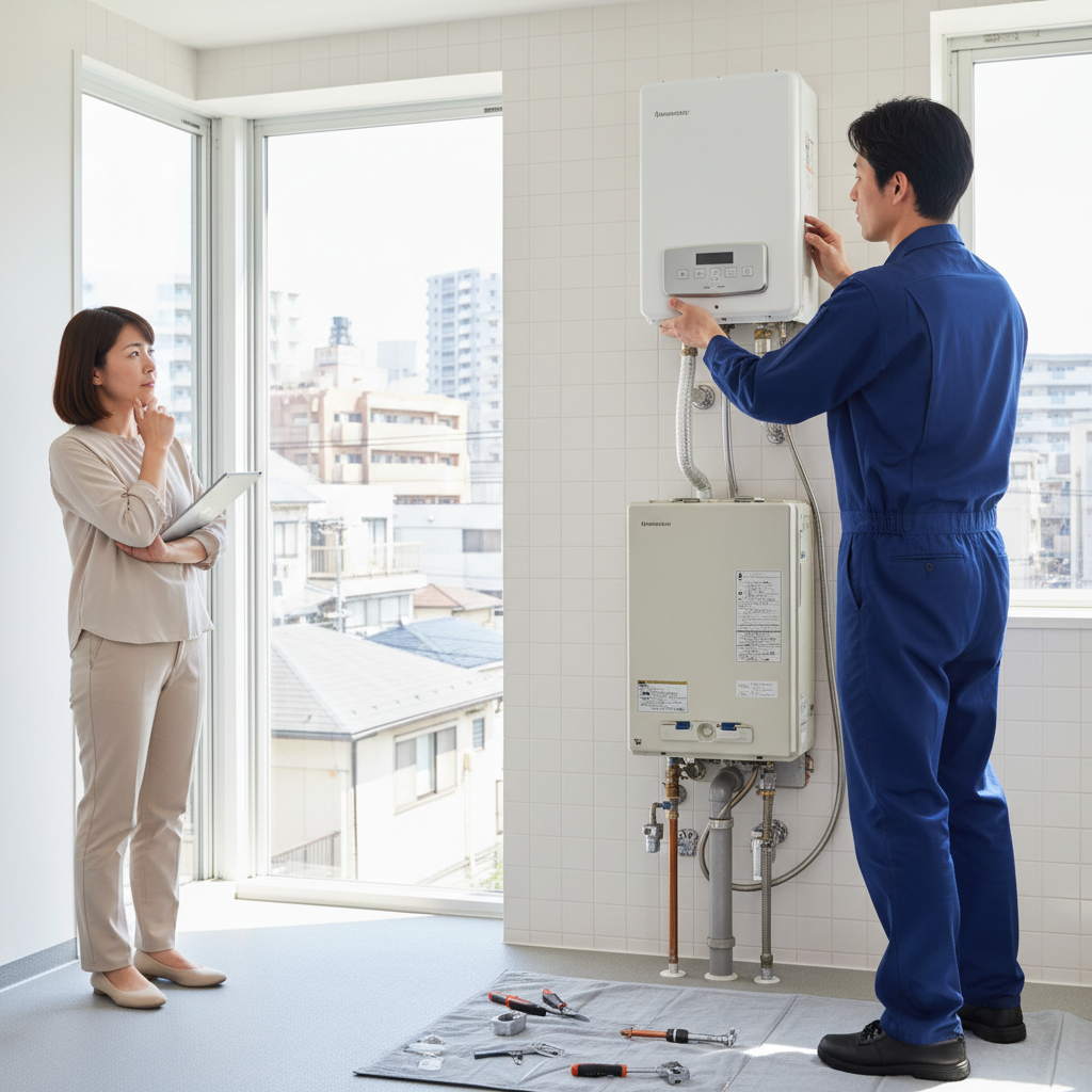 給湯器交換の平均費用はいくらですか？【大田区の相場】に関する画像