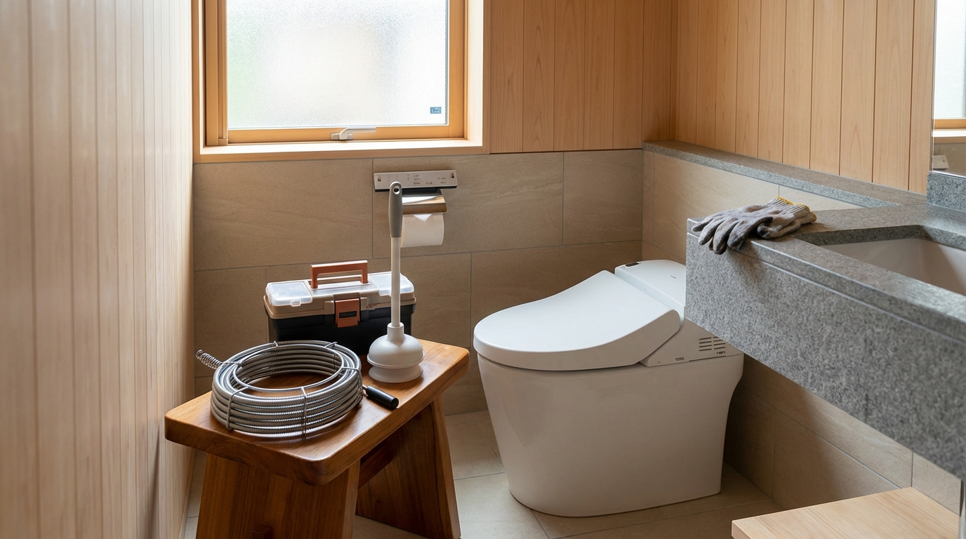 岩泉町でのトイレつまり修理修理料金に関する画像