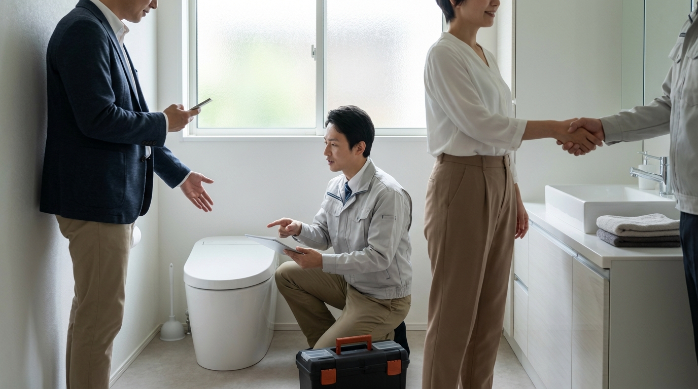 ご依頼から修理完了までの流れに関する画像