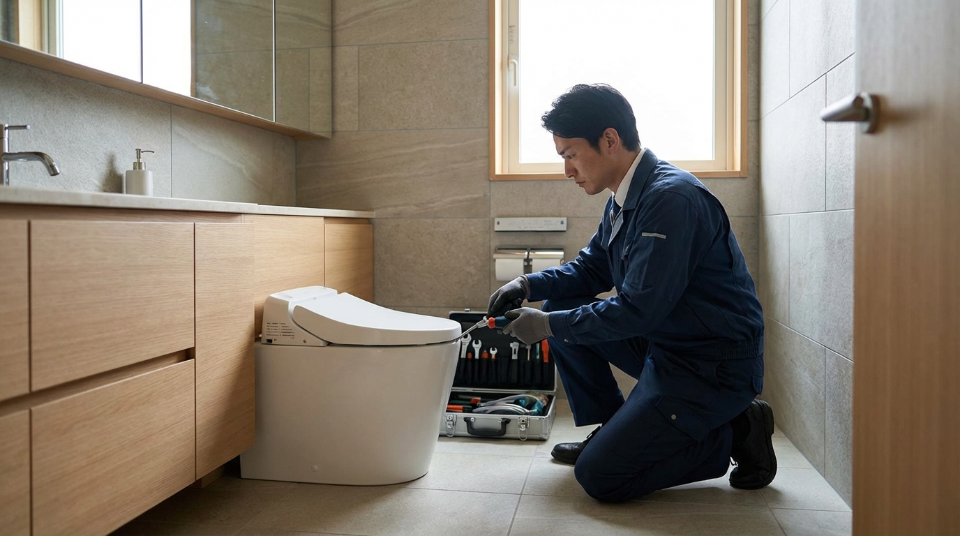 伊予市でのトイレつまり修理修理料金に関する画像