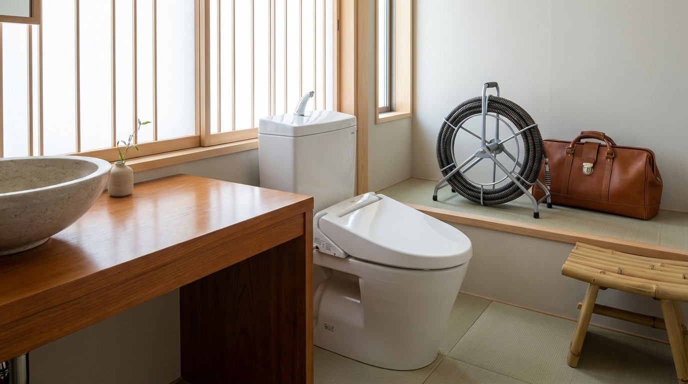 西予市でのトイレつまり修理修理料金に関する画像