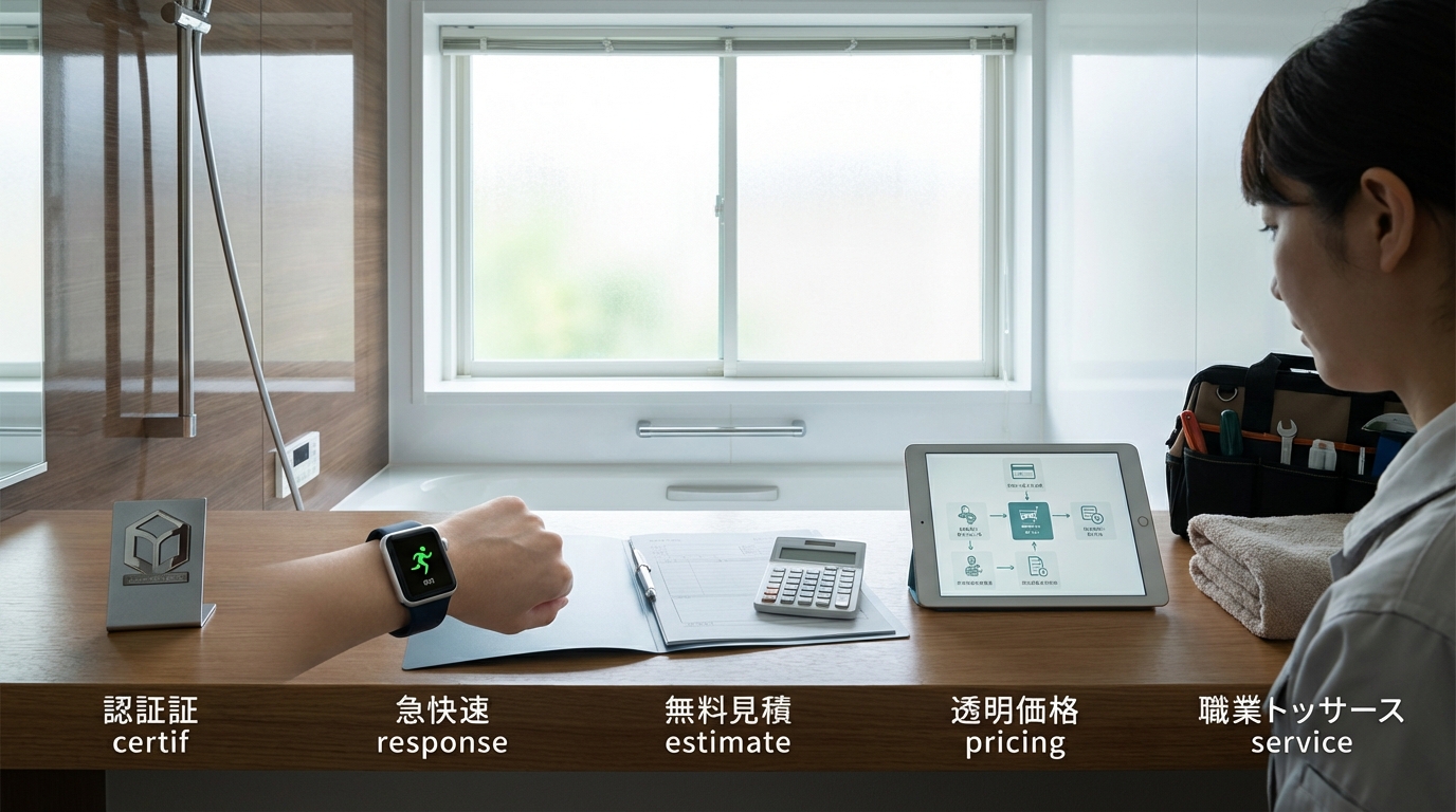 当店が選ばれる5つの理由に関する画像