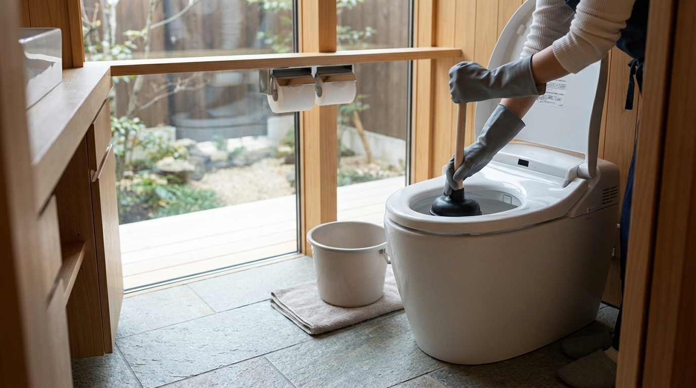 自分で試せる応急処置(修理到着までの間に)に関する画像