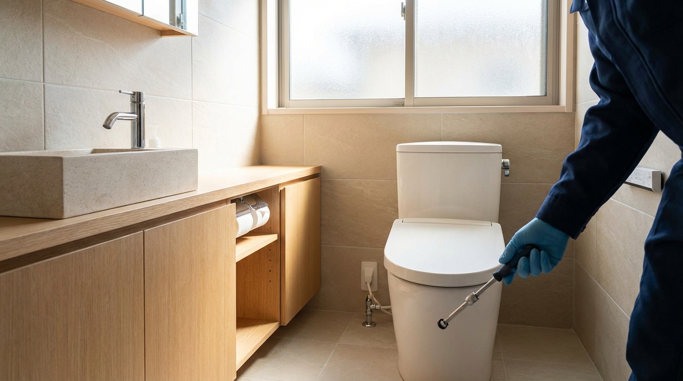 名古屋市南区でのトイレつまり修理修理料金に関する画像