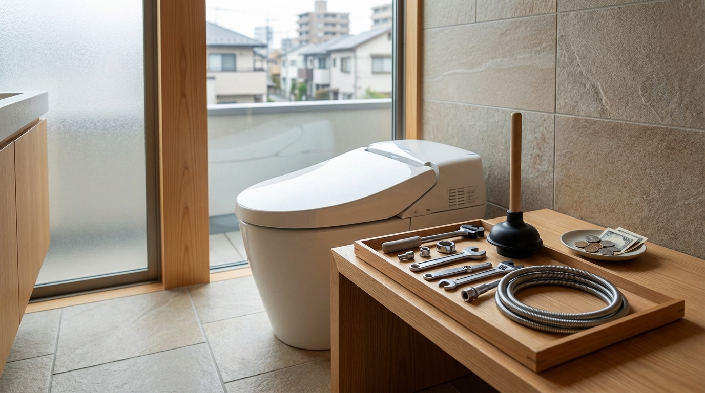 名古屋市千種区でのトイレつまり修理修理料金に関する画像