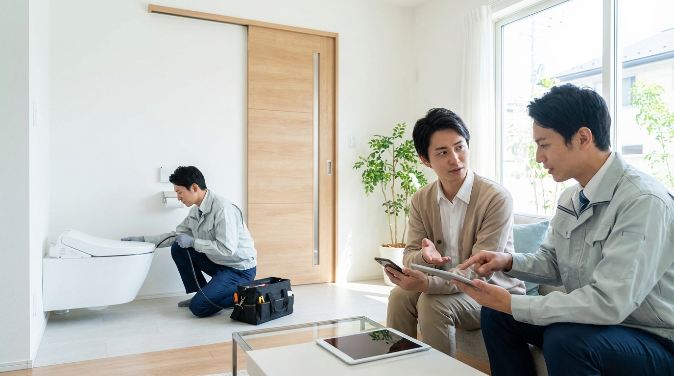 ご依頼から修理完了までの流れに関する画像