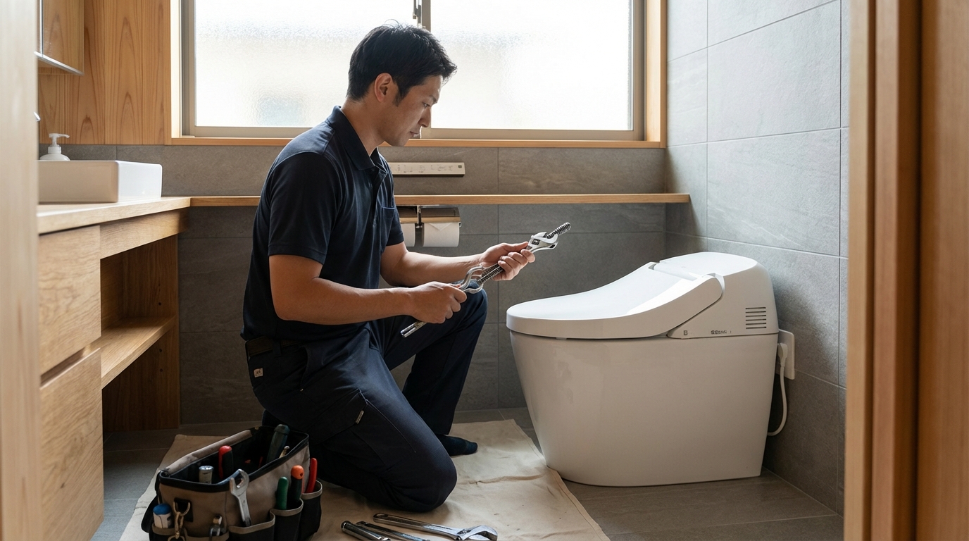 大府市でのトイレつまり修理修理料金に関する画像