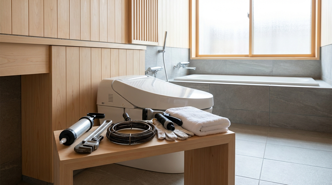 日進市でのトイレつまり修理修理料金に関する画像