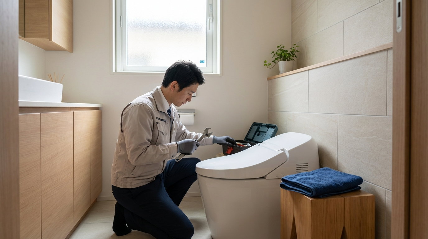 津島市でのトイレつまり修理修理料金に関する画像