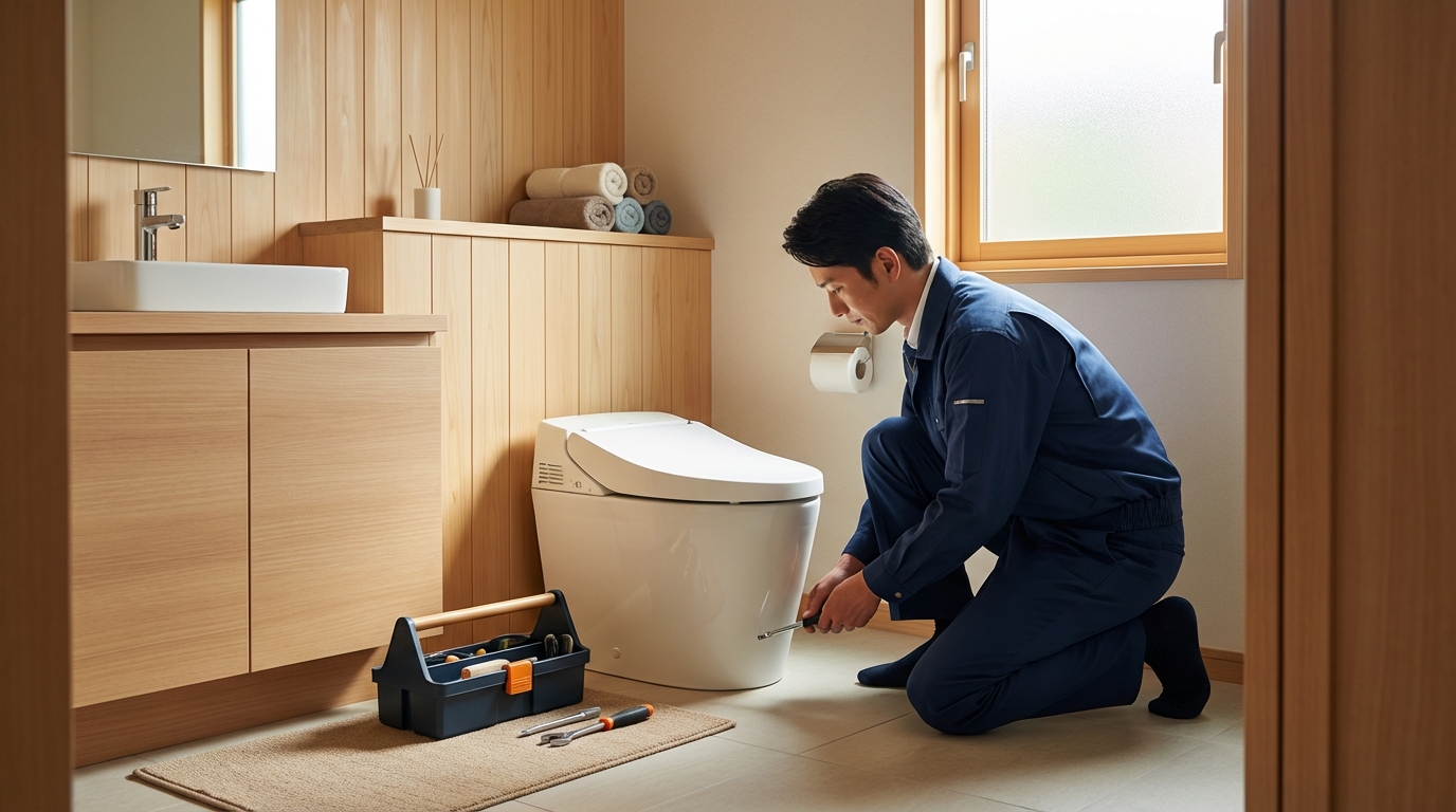 田原市でのトイレつまり修理修理料金に関する画像