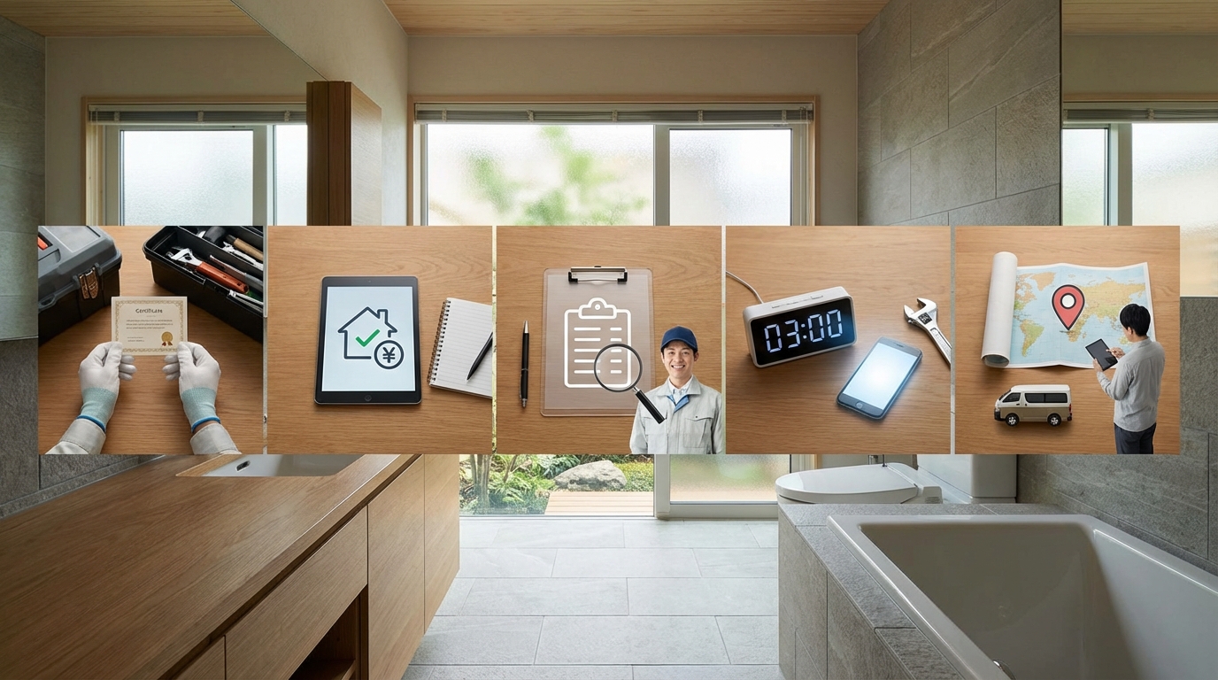 当店が選ばれる5つの理由に関する画像