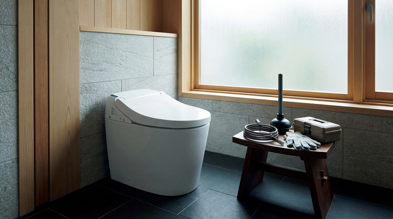 武豊町でのトイレつまり修理修理料金に関する画像