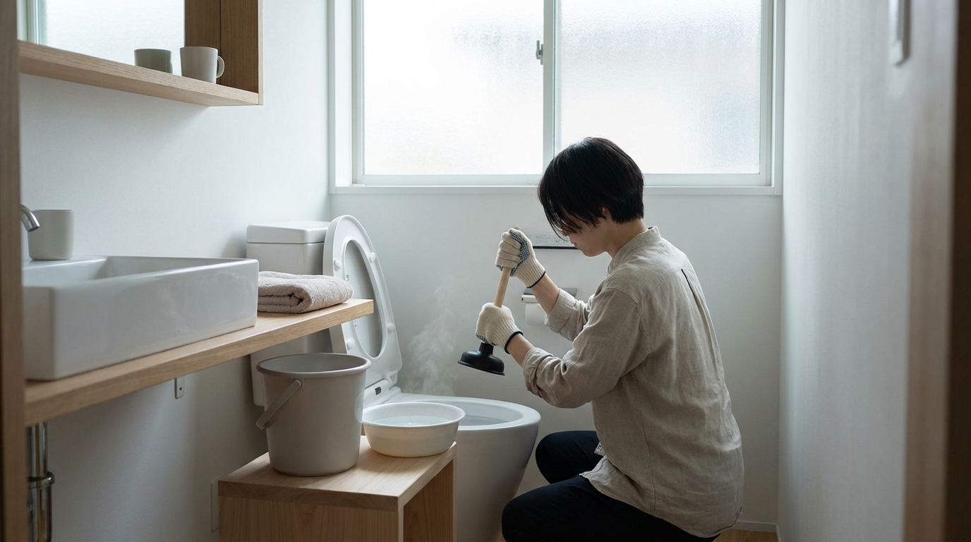 自分で試せる応急処置(修理到着までの間に)に関する画像