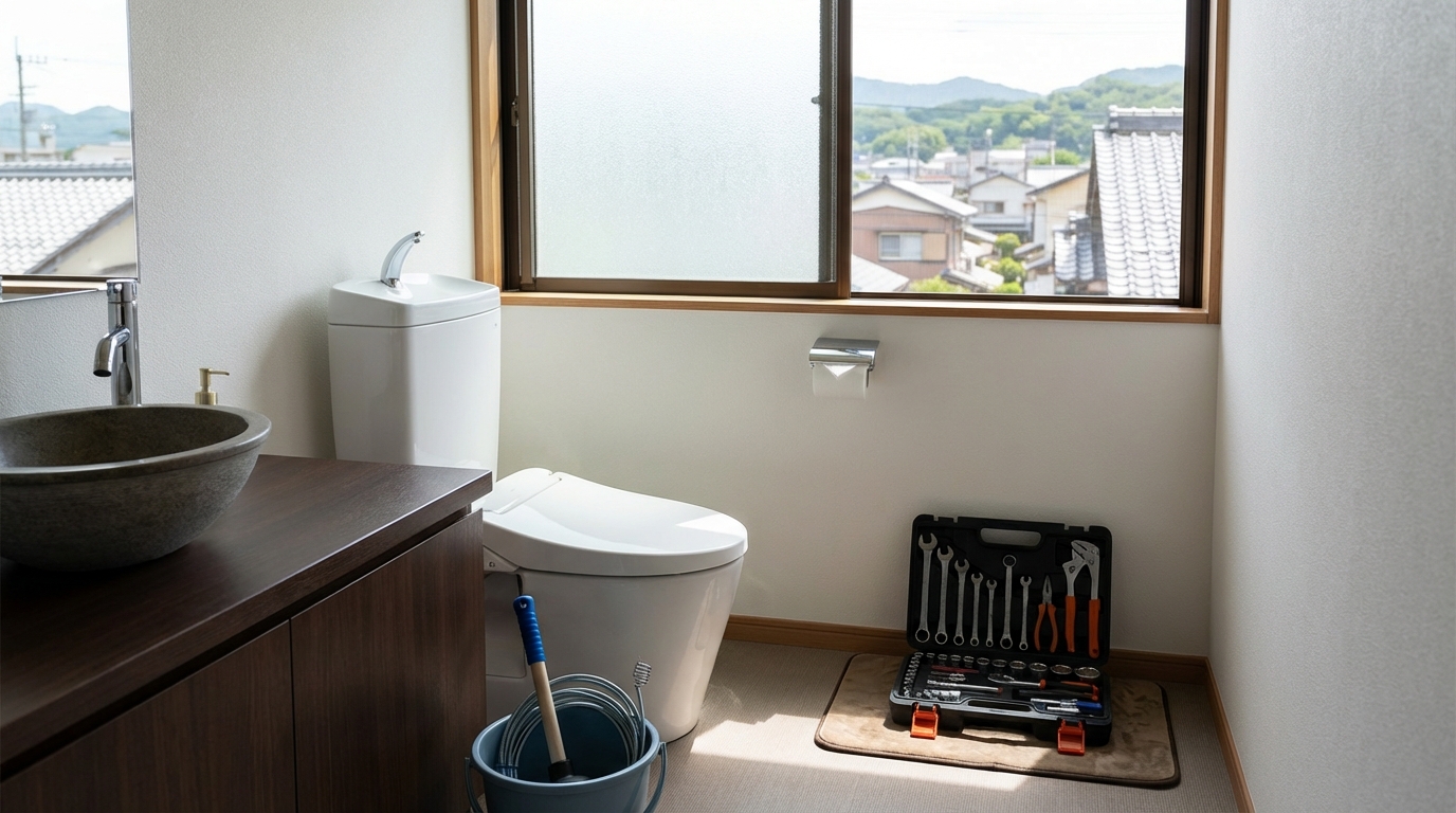 西尾市でのトイレつまり修理修理料金に関する画像