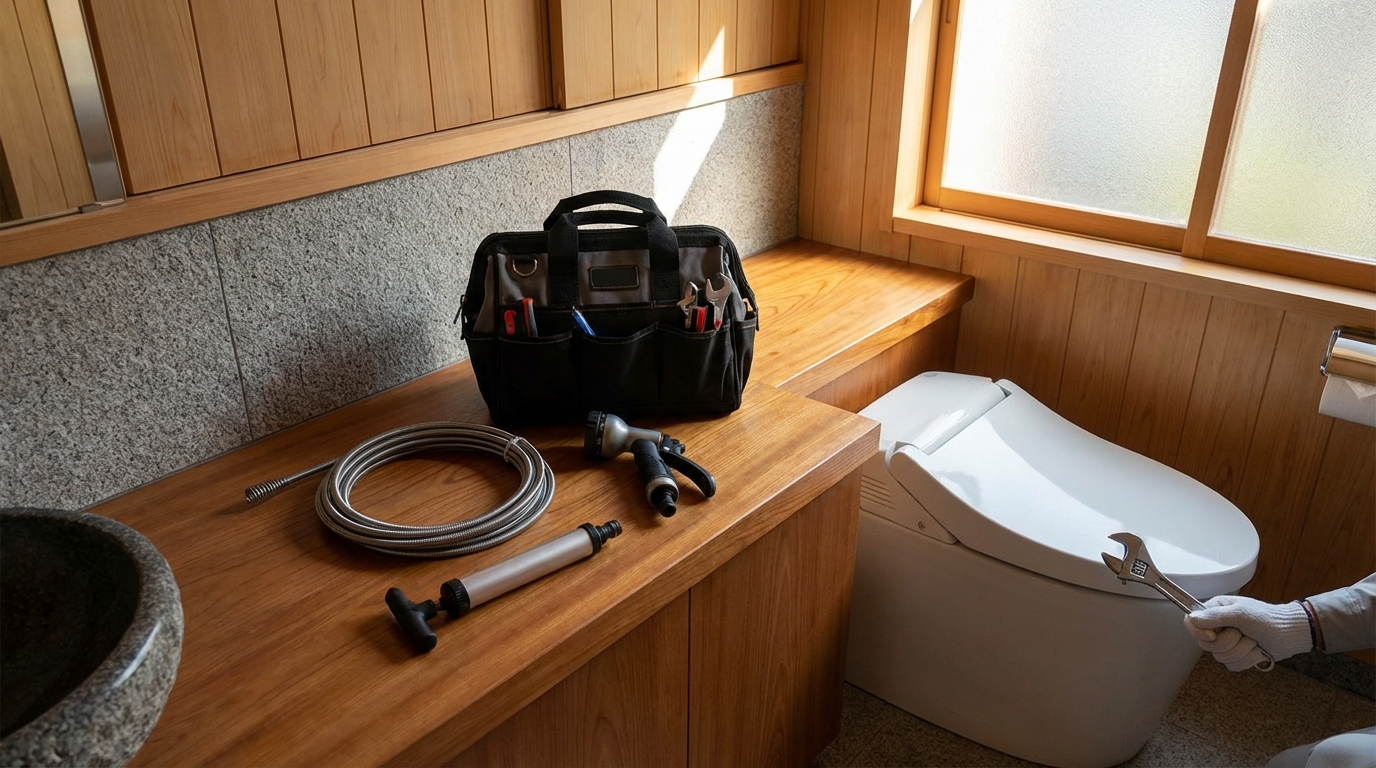 豊明市でのトイレつまり修理修理料金に関する画像